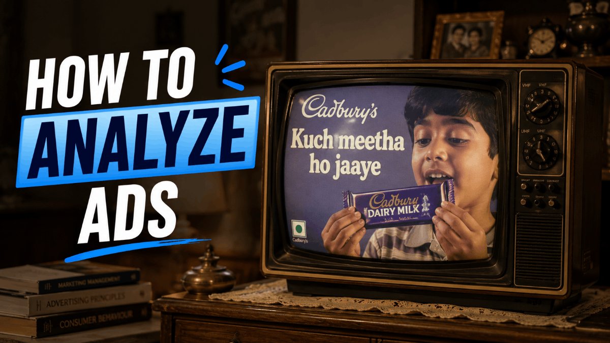 Person analysing a television advertisement frame by frame on a screen.
