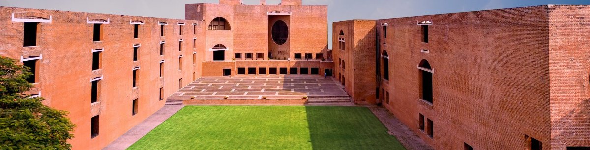 Summary card of the audited IIM Ahmedabad 2026 placement report showing median salary, total offers and top recruiting sectors.