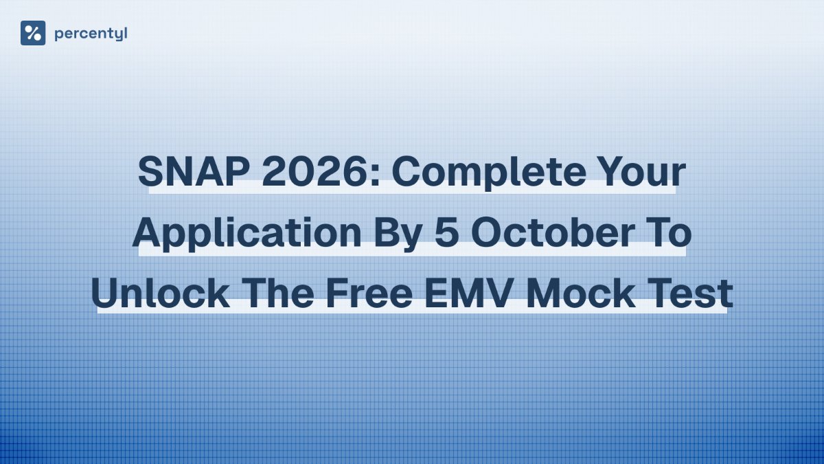 SNAP 2026: complete your application by 5 October to unlock the free EMV mock test