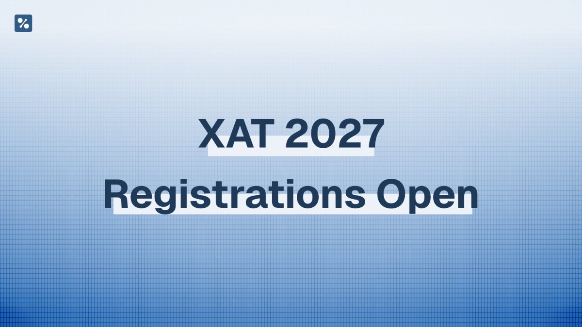 XAT 2027 registrations Open